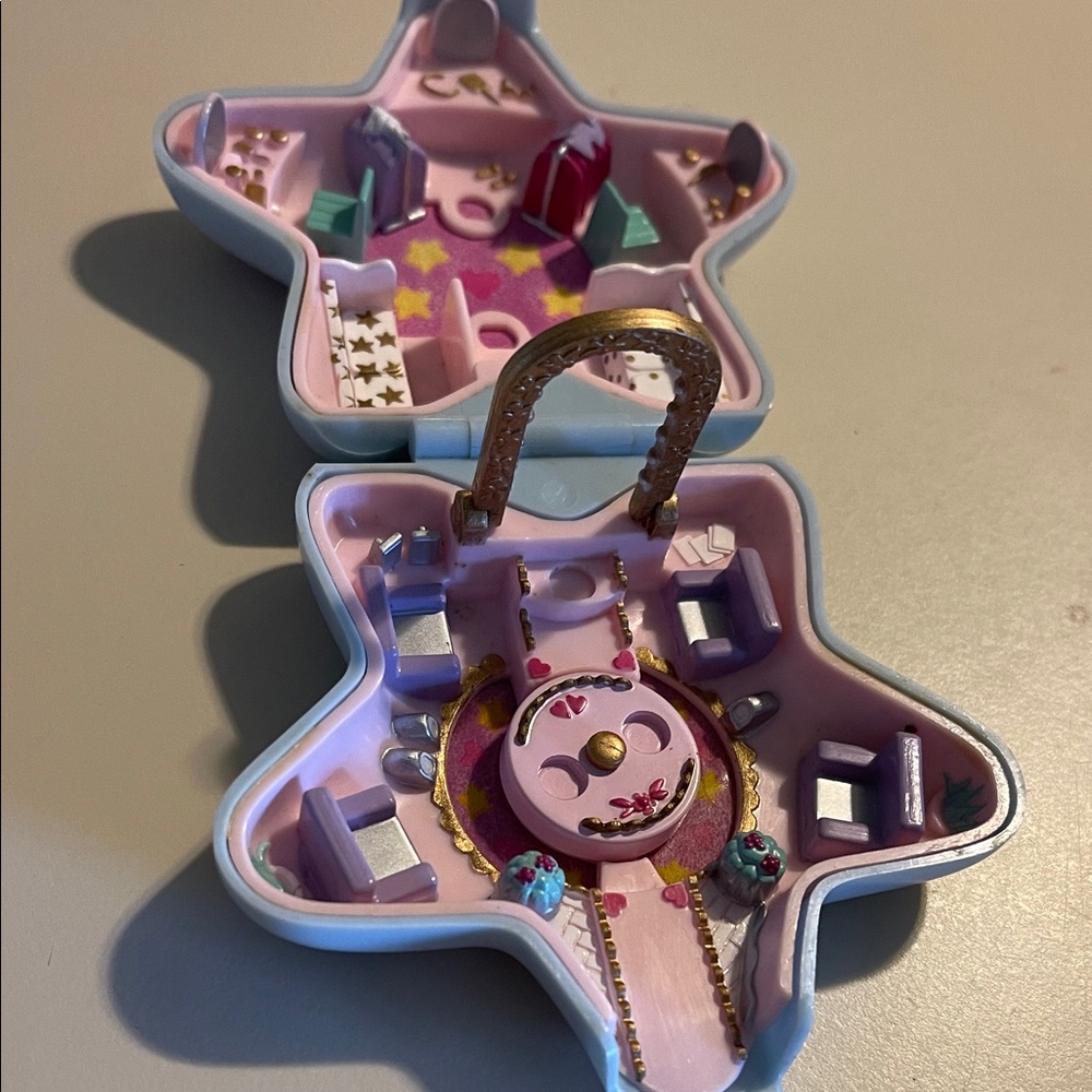 Polly Pocket Vintage Bluebird Star-Shaped Case - Picture 2 of 2
